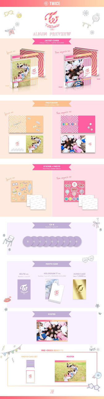 TWICE - [TWICECOASTER:LANE 1] 3rd Mini Album