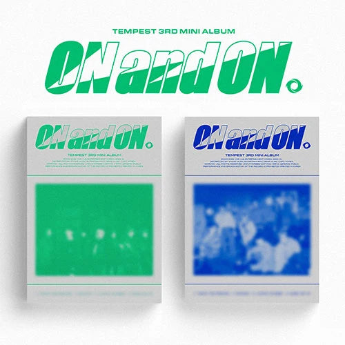 TEMPEST - [ON and ON] 3rd Mini Album
