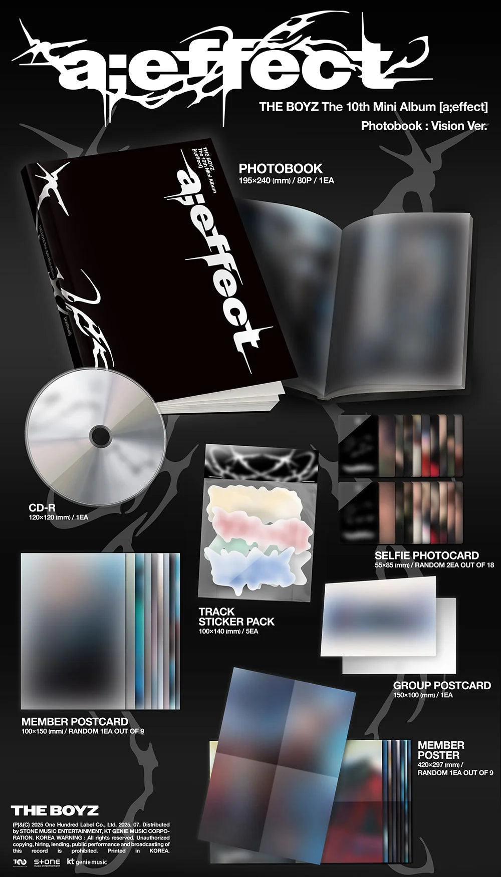 THE BOYZ - [A;EFFECT] 10th Mini Album