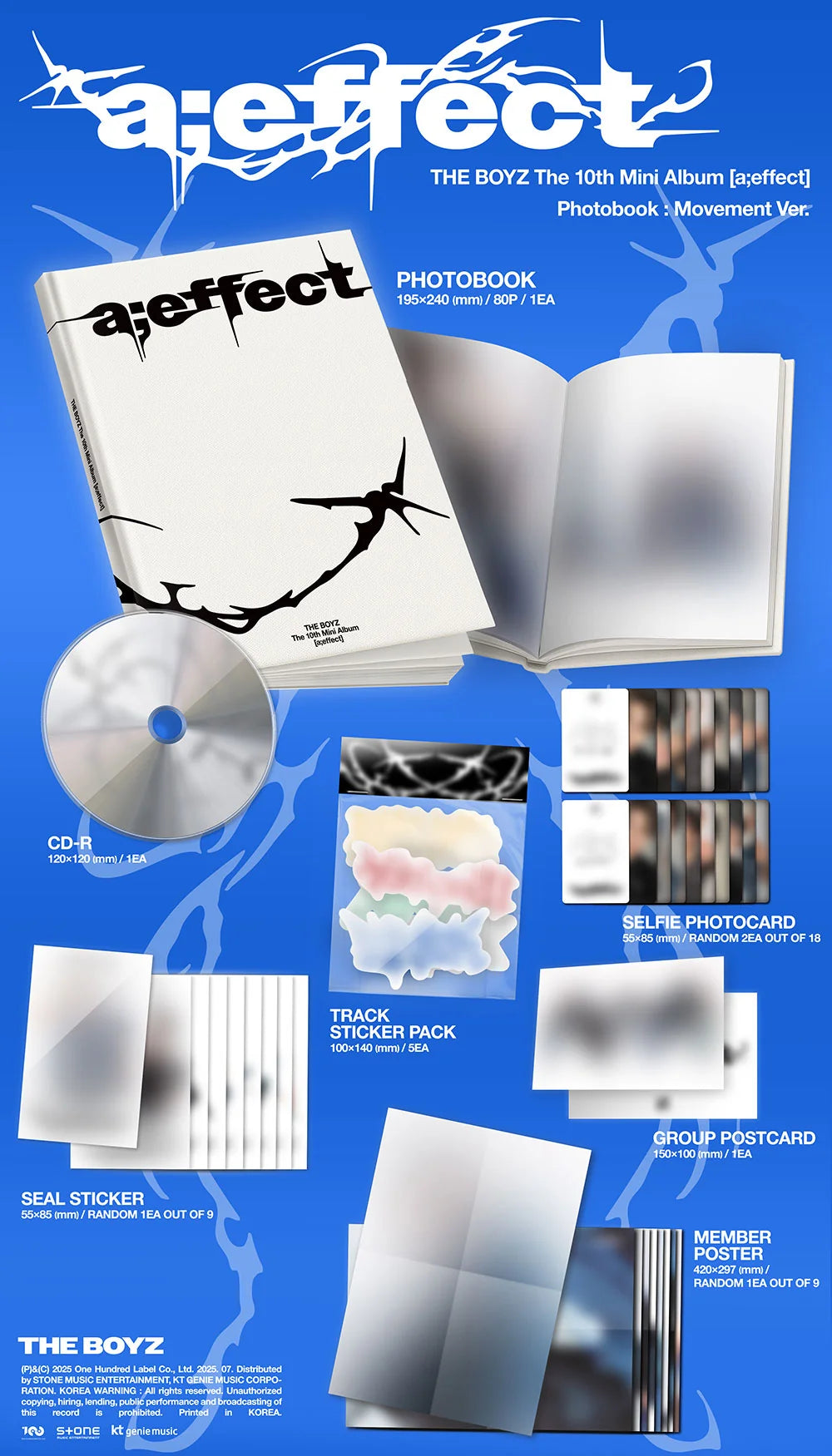 THE BOYZ - [A;EFFECT] 10th Mini Album