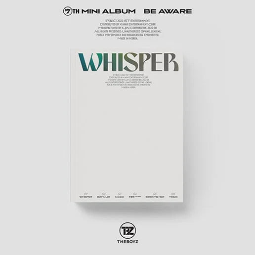 THE BOYZ - [BE AWARE] 7th Mini Album