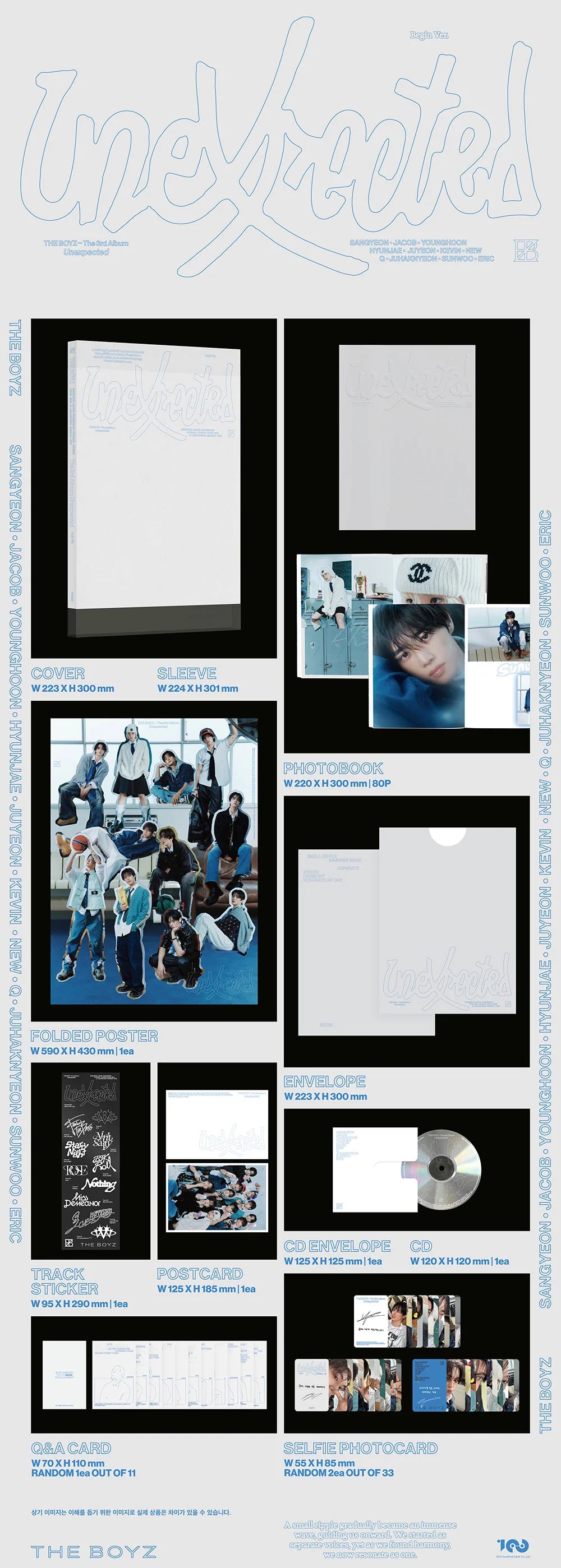 THE BOYZ - [UNEXPECTED] 3rd Album
