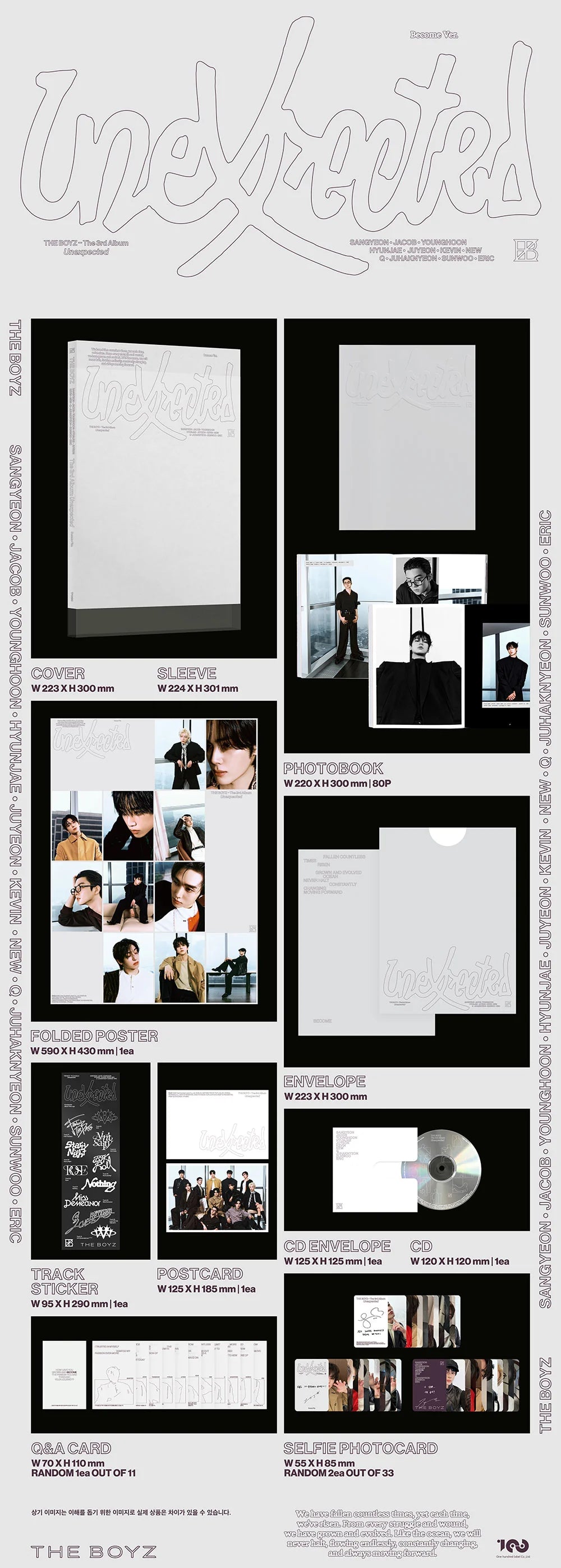 THE BOYZ - [UNEXPECTED] 3rd Album