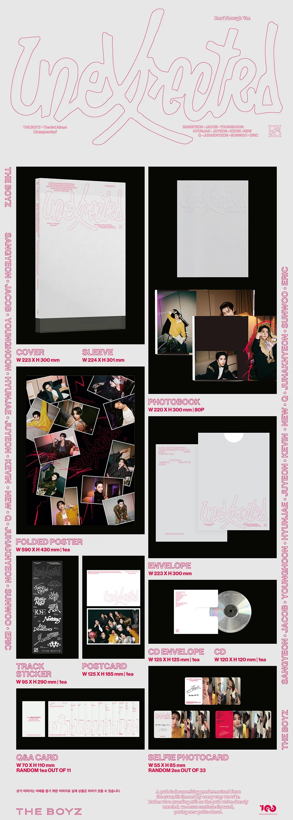 THE BOYZ - [UNEXPECTED] 3rd Album