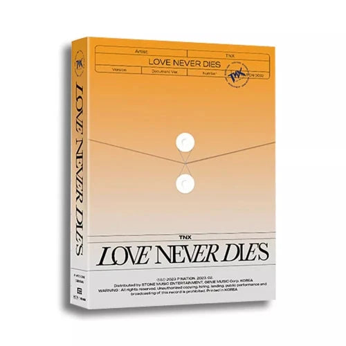 TNX - [Love Never Dies] 2nd Mini Album