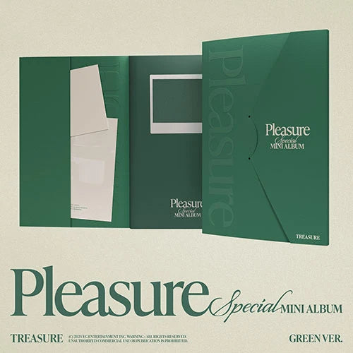 TREASURE - [PLEASURE] Special Mini Album GREEN Version