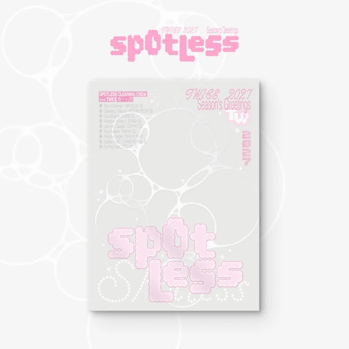 (PRE-ORDER) TWICE - [SPOTLESS] 2027 SEASON'S GREETINGS