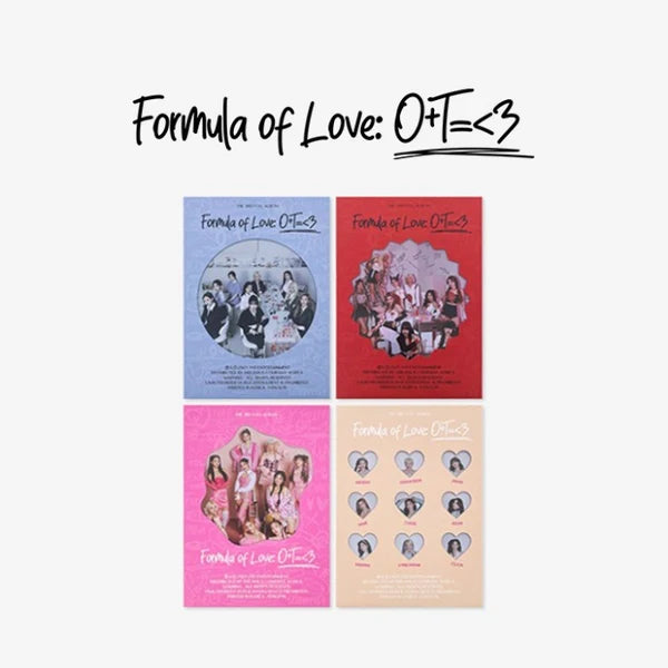 TWICE - [FORMULA OF LOVE: O+T=<3] 3rd Album