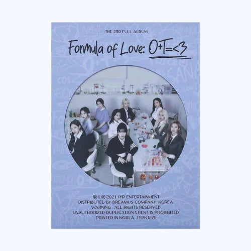 TWICE - [FORMULA OF LOVE: O+T=<3] 3rd Album