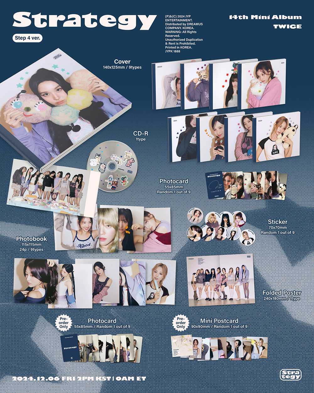 TWICE - [STRATEGY] 14th Mini Album STEP4