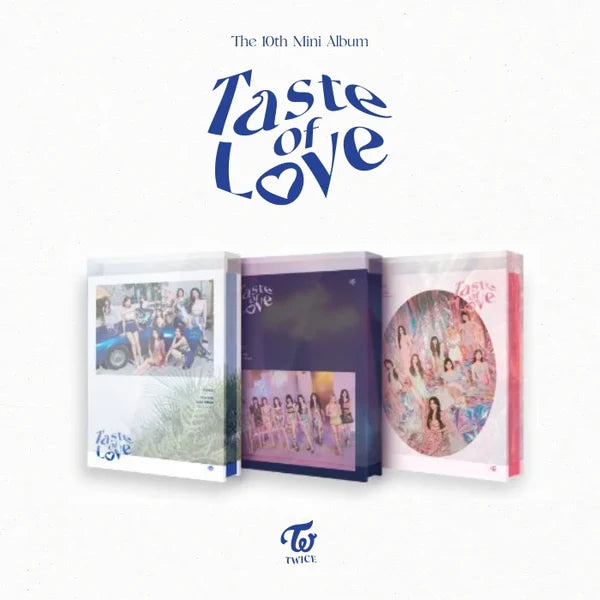 TWICE - [TASTE OF LOVE] 10th Mini Album