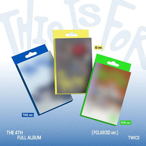 TWICE - [THIS IS FOR] 4th Album POLAROID Version