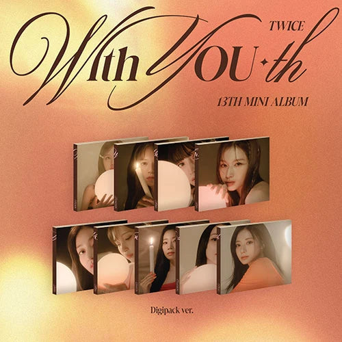 TWICE - [WITH YOU-TH] 13th Mini Album DIGIPACK Version
