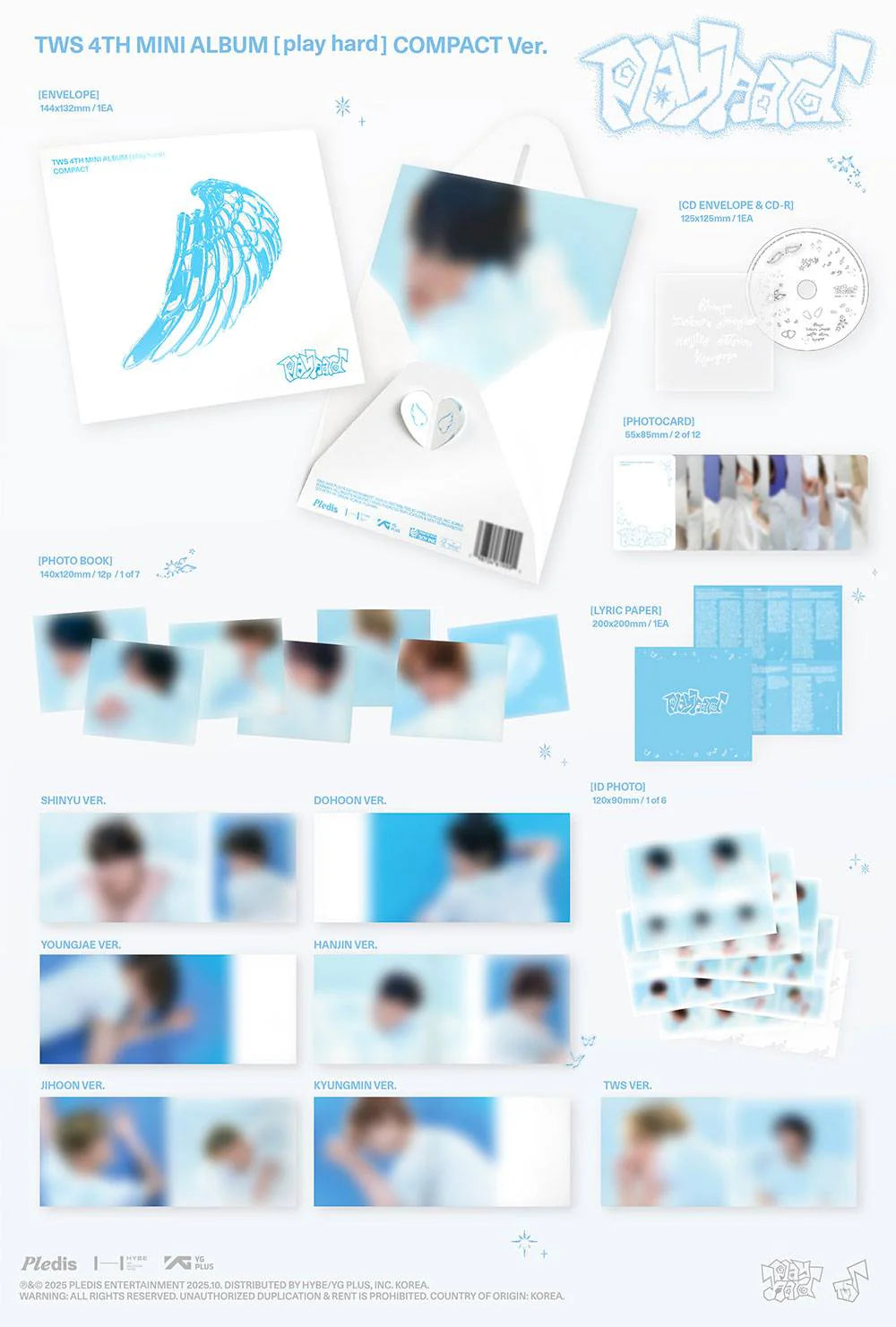 TWS - [PLAY HARD] 4th Mini Album
