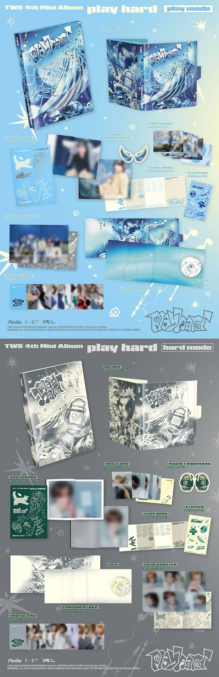 TWS - [PLAY HARD] 4th Mini Album
