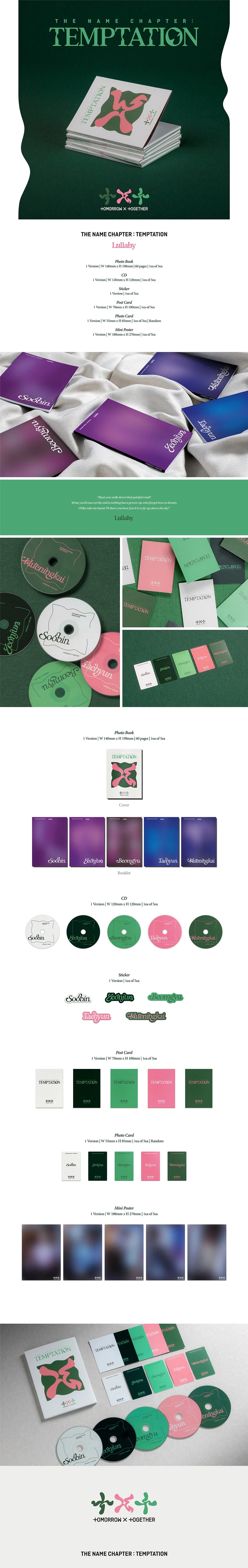TXT - [THE NAME CHAPTER: TEMPTATION] 5th Mini Album