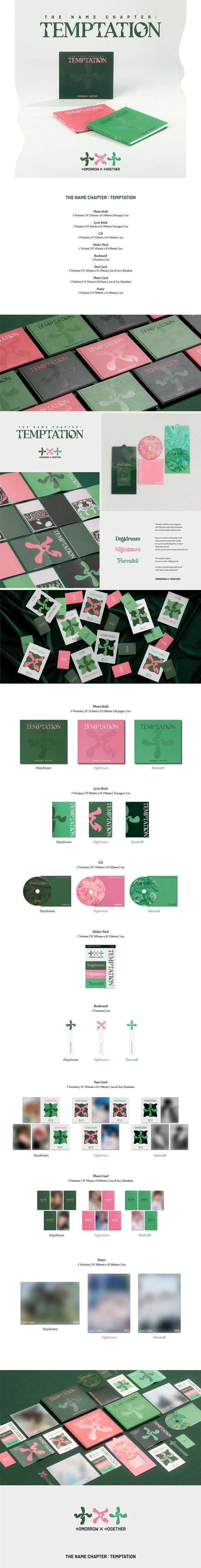 TXT - [THE NAME CHAPTER: TEMPTATION] 5th Mini Album