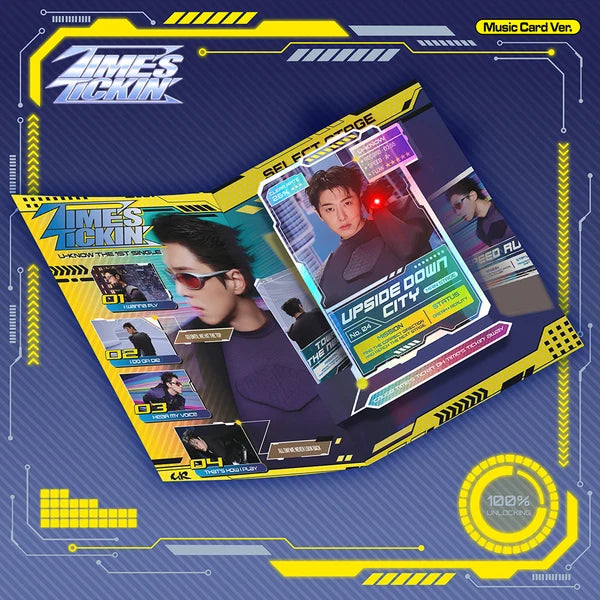 U-KNOW - [TIME'S TICKIN'] 1st Single Album