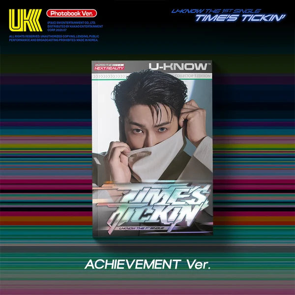 U-KNOW - [TIME'S TICKIN'] 1st Single Album
