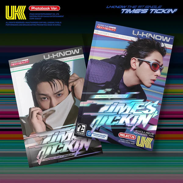 U-KNOW - [TIME'S TICKIN'] 1st Single Album
