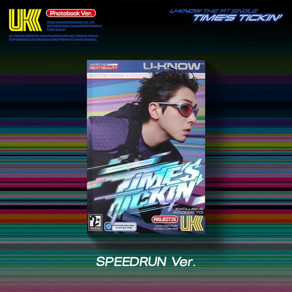 U-KNOW - [TIME'S TICKIN'] 1st Single Album