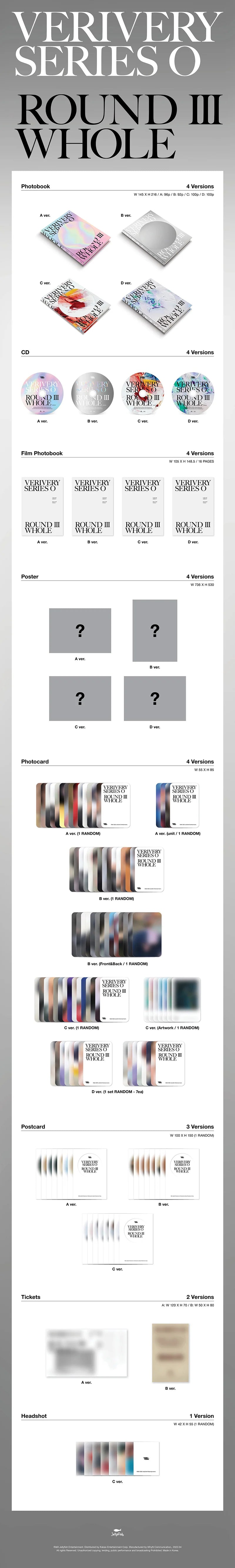 VERIVERY - [VERIVERY SERIES O ROUND 3 : WHOLE] 1st Album