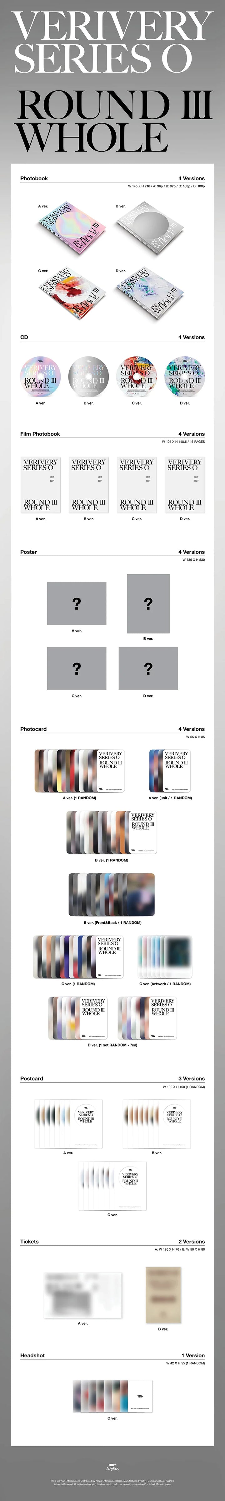 VERIVERY - [VERIVERY SERIES O ROUND 3 : WHOLE] 1st Album