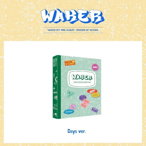 WAKER - [MISSION OF SCHOOL] 1st Mini Album
