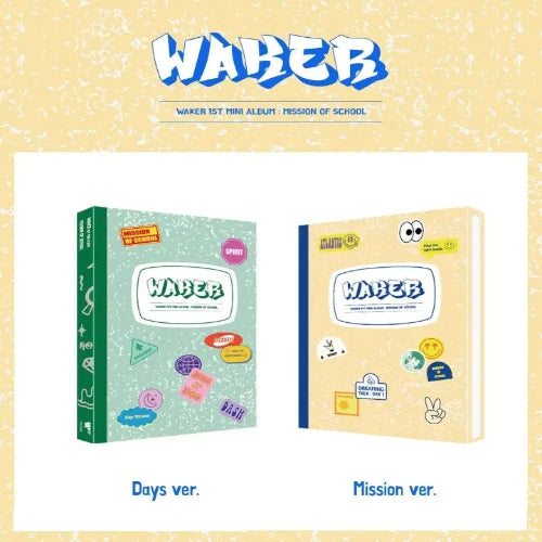 WAKER - [MISSION OF SCHOOL] 1st Mini Album