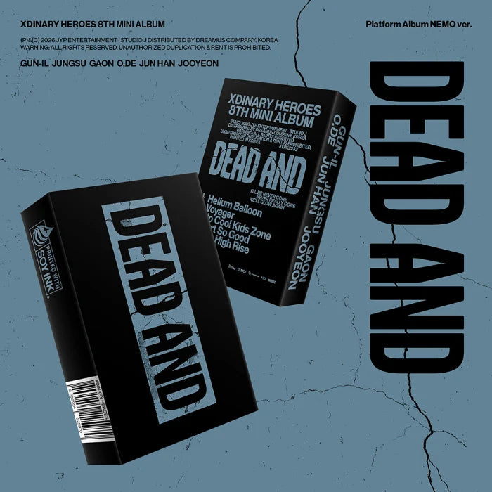 XDINARY HEROES - [DEAD AND] 8th Mini Album PLATFORM NEMO Version