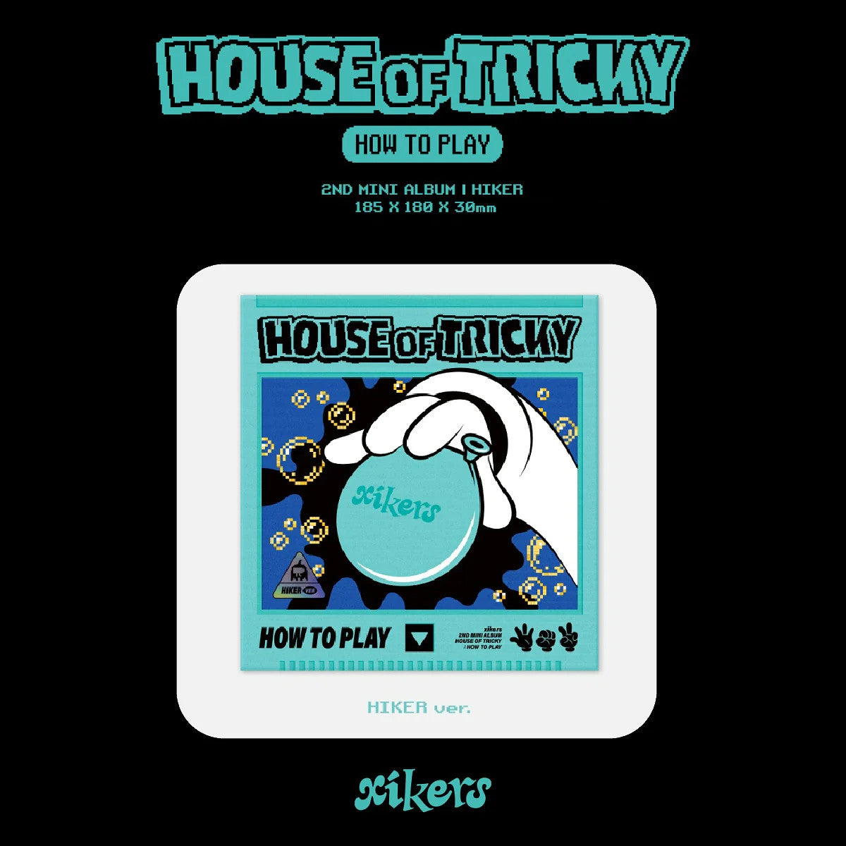 xikers - [HOUSE OF TRICKY : HOW TO PLAY] 2nd Mini Album (RANDOM