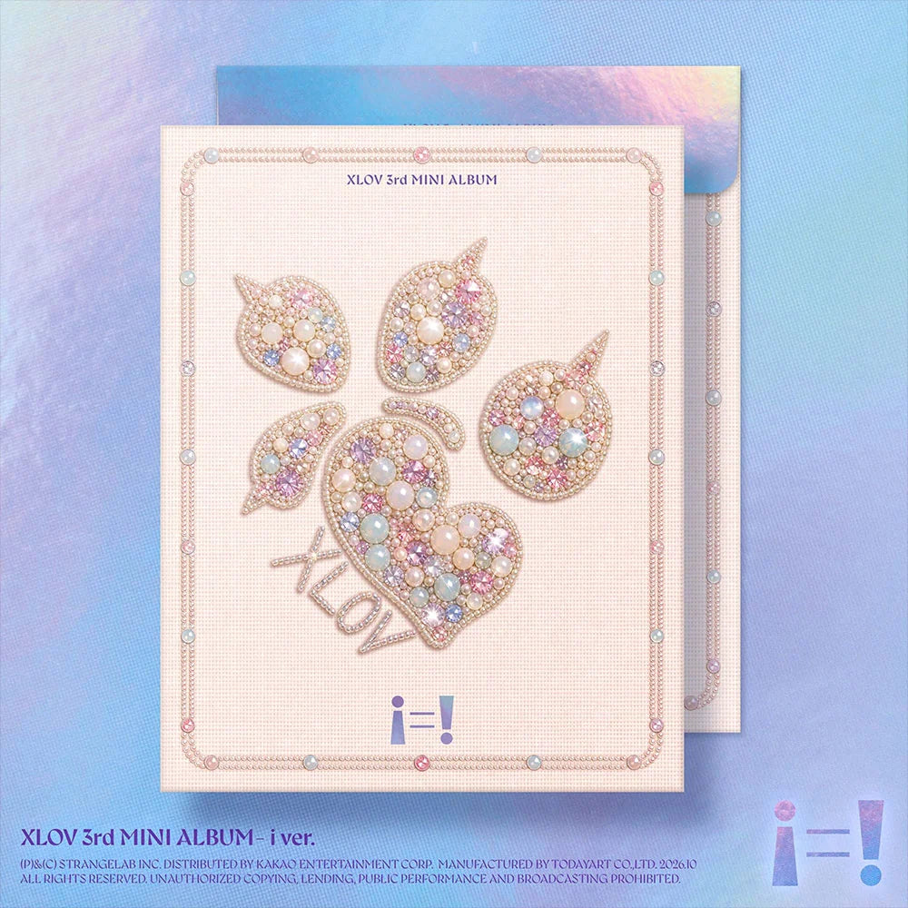 (PRE-ORDER) XLOV - [I=!] 3rd EP Album