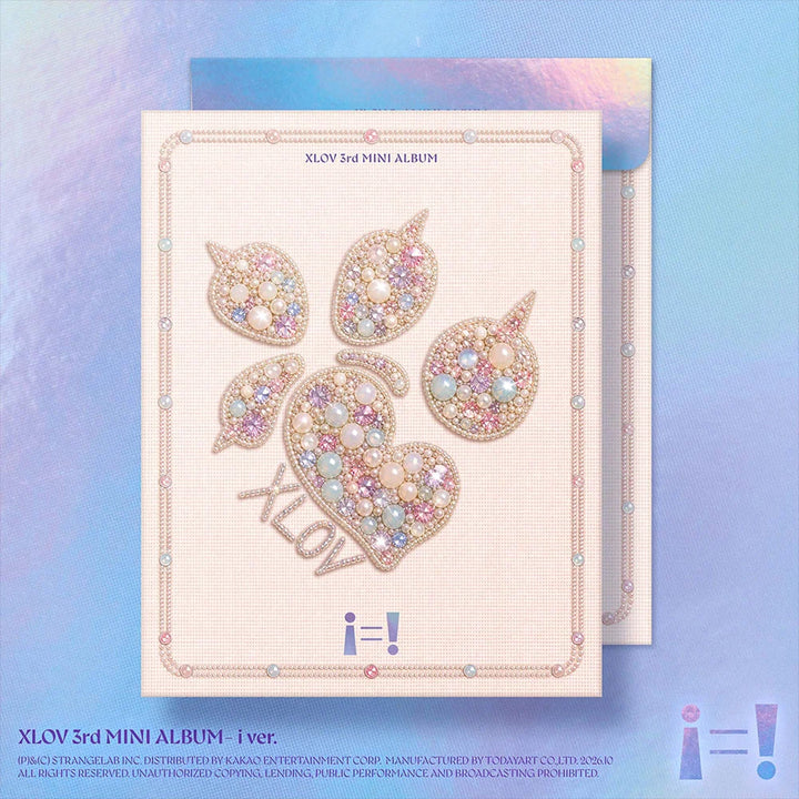 (PRE-ORDER) XLOV - [I=!] 3rd EP Album