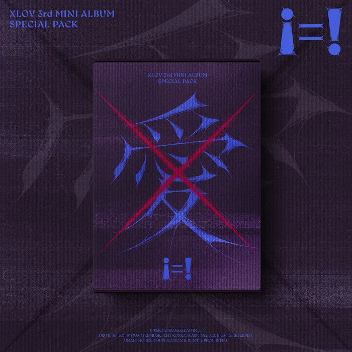(PRE-ORDER) XLOV - [I=!] 3rd Mini Album SPECIAL PACK