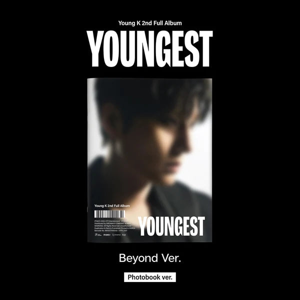 YOUNG K (DAY6) - [YOUNGEST] 2nd Full Album PHOTOBOOK Version
