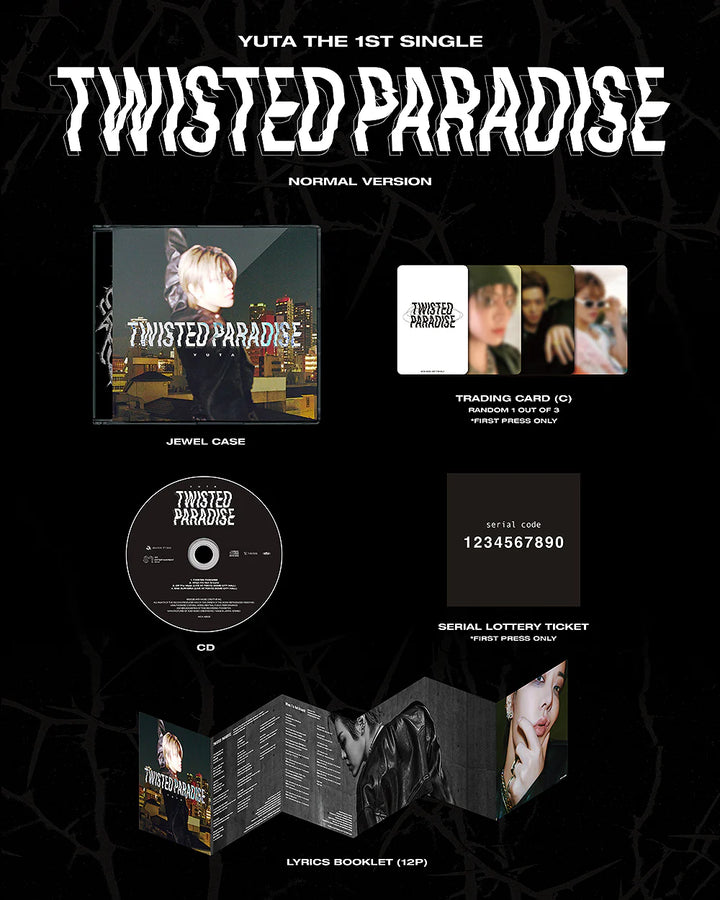 YUTA (NCT) - [TWISTED PARADISE] (CD)