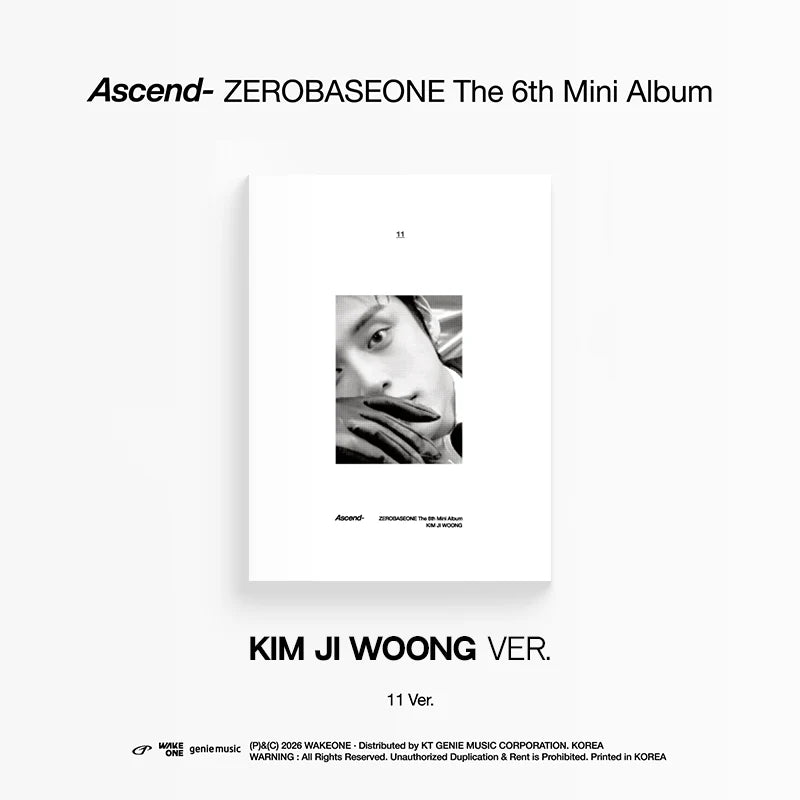ZEROBASEONE - [ASCEND-] 6th Mini Album (11 Version)