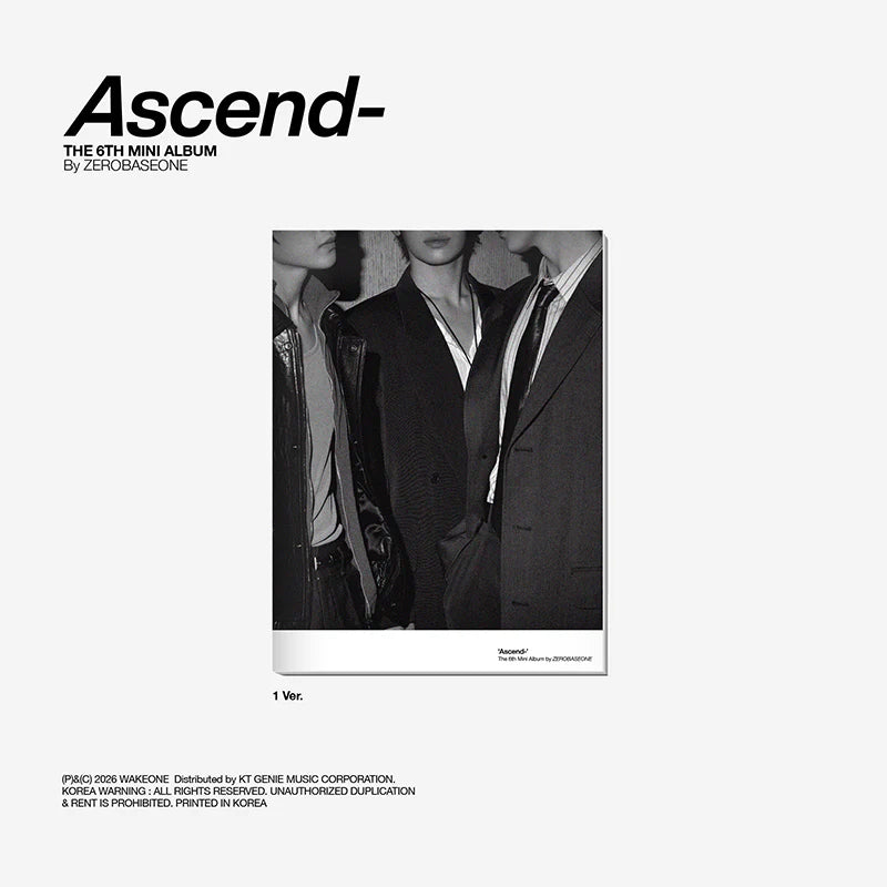 ZEROBASEONE - [ASCEND-] [6th Mini Album]